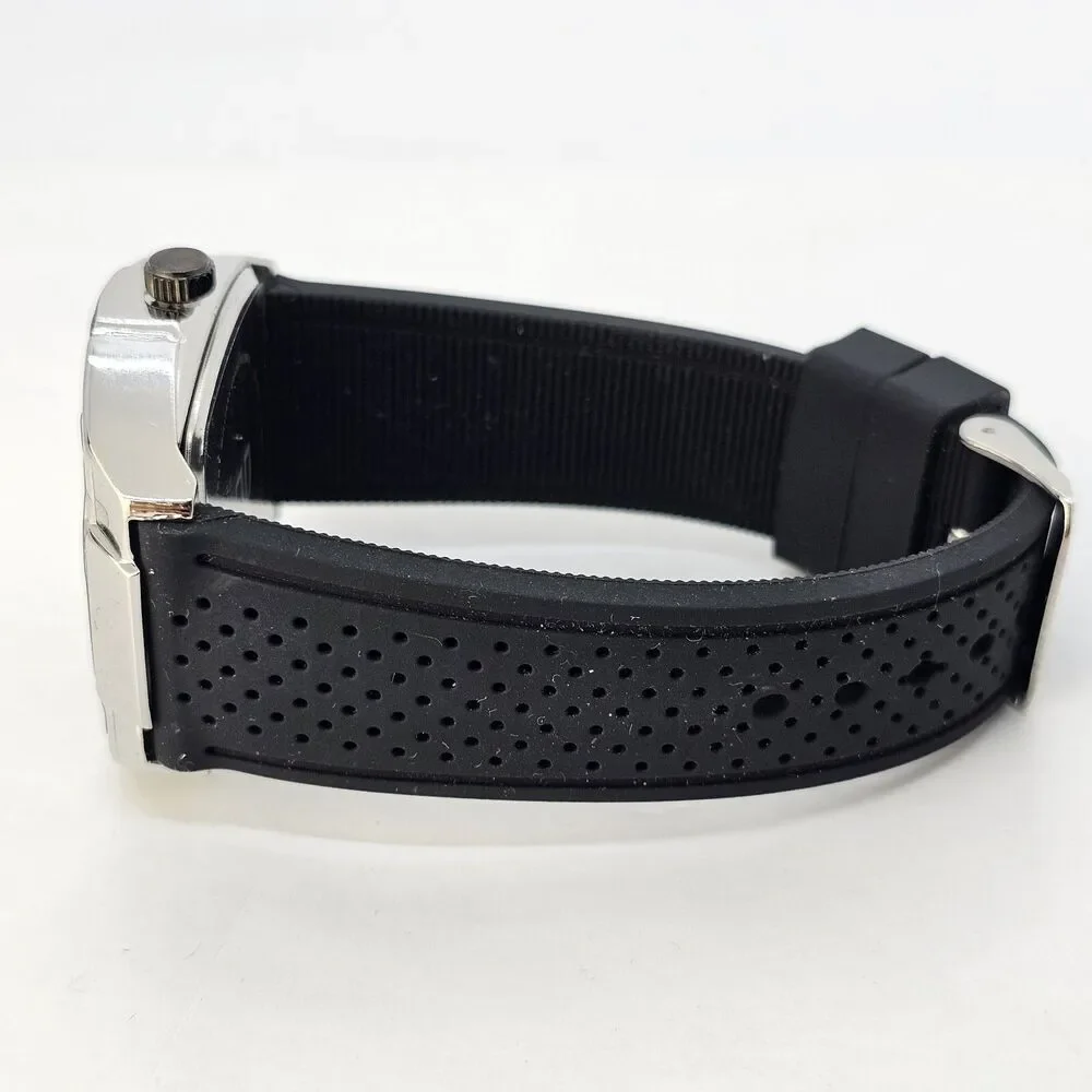 Bellany Expedition Men's Watch 41MM Black Dial Black‎ Plastic Bands New Battery